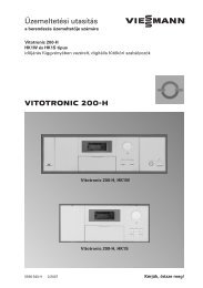 Vitotronic 200-H, HK1W típus978 KB - Viessmann