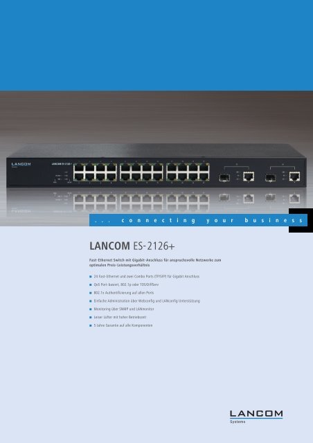 LANCOM ES-2126+