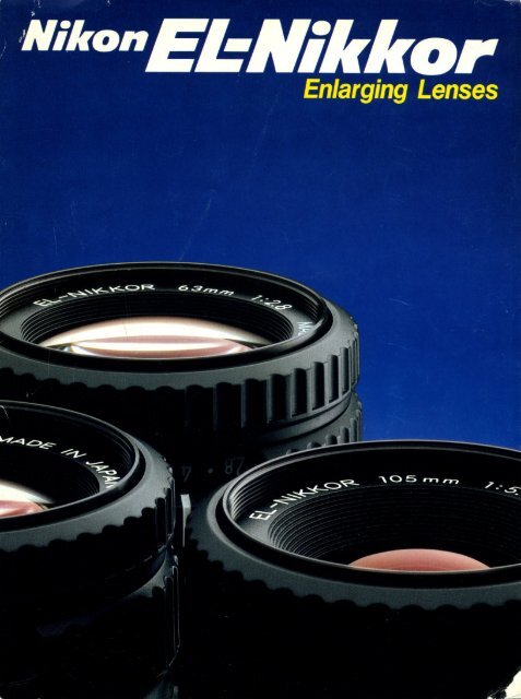 El-Nikkor enlarging