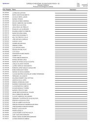 SC Sistema Cadastral - CREF/SC