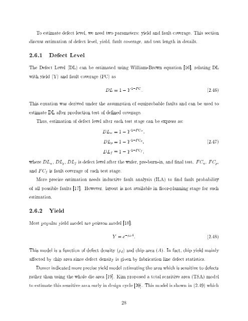 An Improved VLSI Test Economics Analysis System - Laboratory for ...