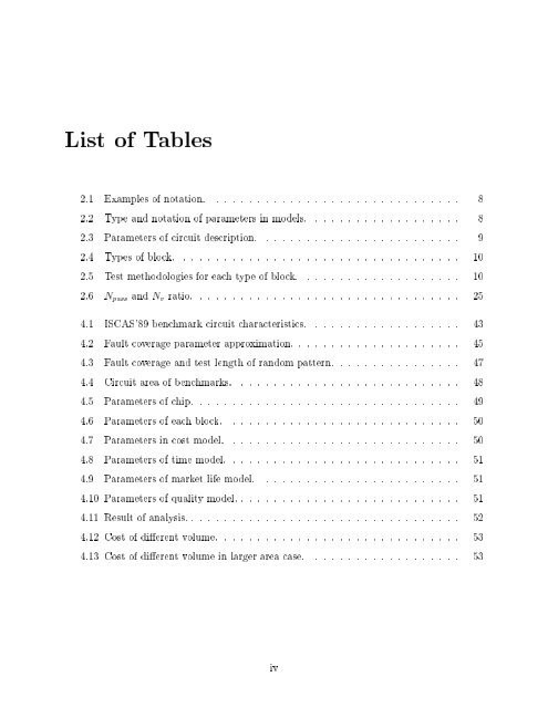 An Improved VLSI Test Economics Analysis System - Laboratory for ...