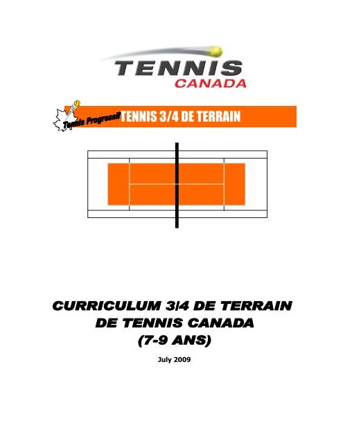 TENNIS 3/4 DE TERRAIN - Tennis Canada