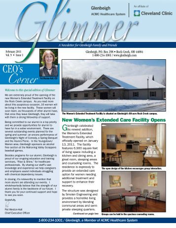 Winter 2011 Newsletter (PDF) - Glenbeigh
