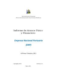 Empresa Nacional Portuaria (ENP) - SecretarÃ­a de Finanzas