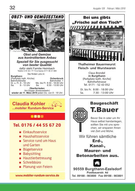 Mitteilungsblatt Gemeinde Burgthann