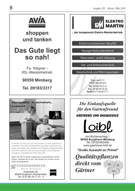 Mitteilungsblatt Gemeinde Burgthann