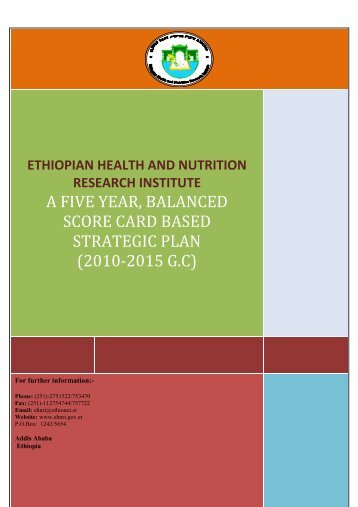 ethiopian health and nutrition research institute - ianphi