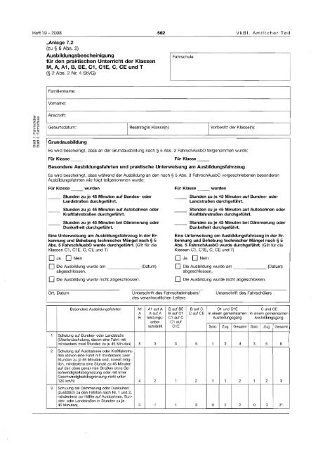 Nr. 146 Vierte Verordnung zur Ãnderung der Fahrerlaubnis ...