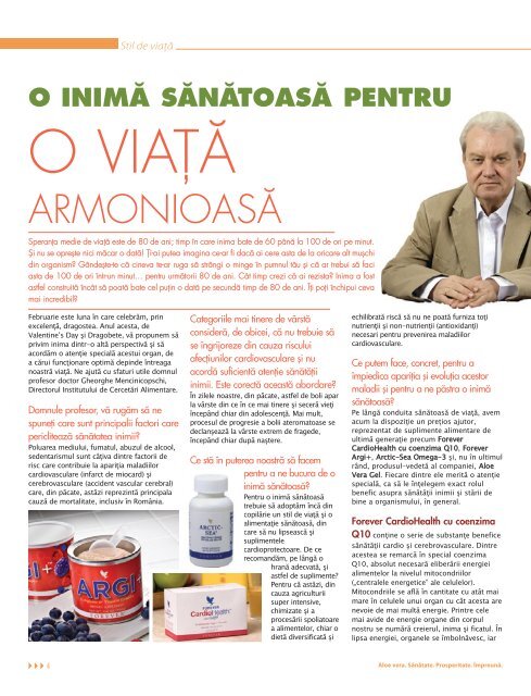 Februarie 2011 - Forever Living Products