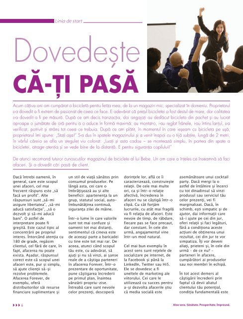 Februarie 2011 - Forever Living Products