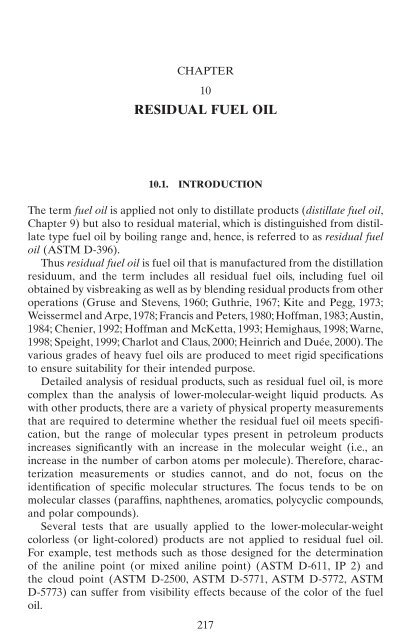 RESIDUAL FUEL OIL