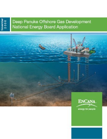 deep panuke offshore gas development - Encana