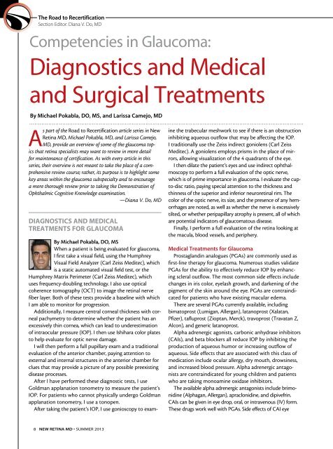 Diagnostics and medical and Surgical Treatments