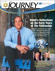 to view sample - International Fellowship of Christians and Jews