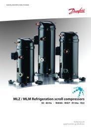 MLZ-MLM Refrigeration Scroll Compressors - HVAC and ...