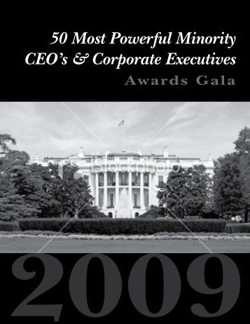 50 Most Powerful Minority CEO's & Corporate Executives