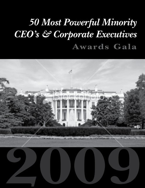 50 Most Powerful Minority CEO's & Corporate Executives