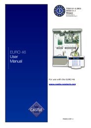 EURO 46 User Manual - Castle Care-Tech