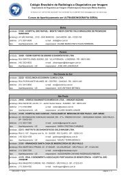 ResidÃªncias/Cursos de AperfeiÃ§oamento do CBR - Unimagem