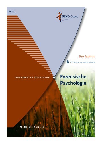 Forensische Psychologie - RINO Groep