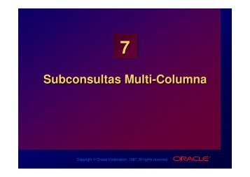 Subconsultas Multi-Columna