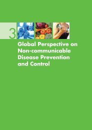 Global Perspective on Non-communicable Disease Prevention and ...