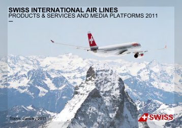 SWISS INTERNATIONAL AIR LINES - Airpage AG