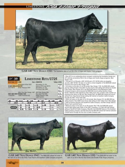 Limestone BLackcaP HeiFeR PReGnancy - Angus Journal