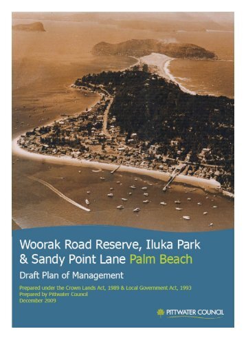 Draft Plan of Management for Woorak Reserve - Pittwater Council ...