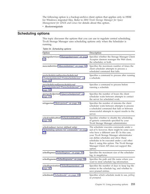 IBM Tivoli Storage Manager for UNIX and Linux Backup-Archive ...