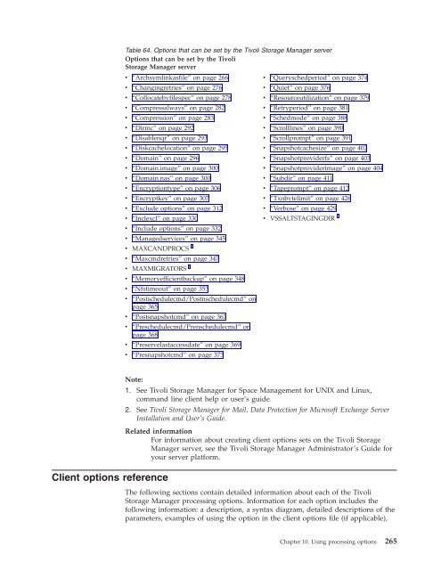 IBM Tivoli Storage Manager for UNIX and Linux Backup-Archive ...