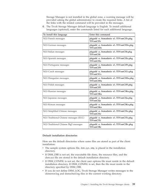 IBM Tivoli Storage Manager for UNIX and Linux Backup-Archive ...