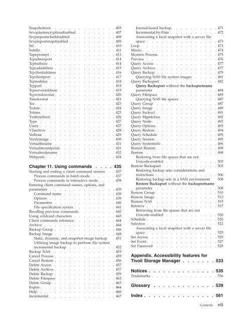 IBM Tivoli Storage Manager for UNIX and Linux Backup-Archive ...