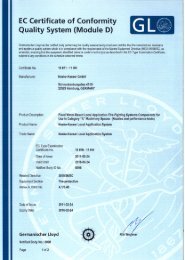 EC Certificate of Conformity Quality System (Module D)