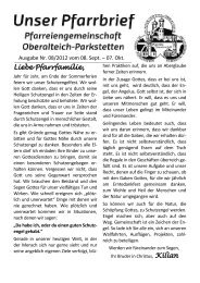 Kräutertipp - Pfarreiengemeinschaft Oberalteich-Parkstetten ...