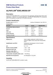 ALPAFLOR EDELWEISS EP - Centerchem, Inc.