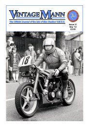 Newsletter No 31 - VMCC - Isle of Man