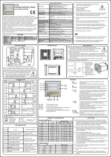 E-48 KullanÄ±m KÄ±lavuzu - Elimko