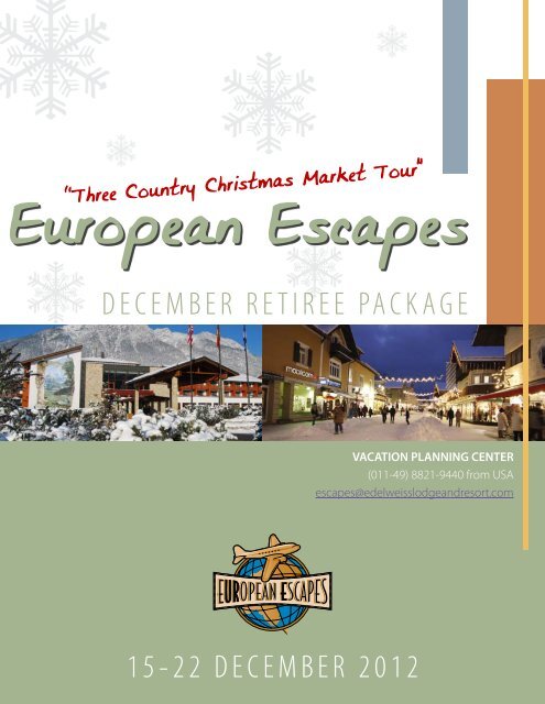 European Escapes - Edelweiss Lodge and Resort