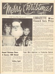 December, 1952 Librazette - Librascope Memories