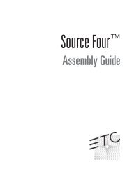 Source Four Assembly Guide