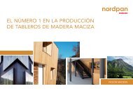 el número 1 en la producción de tableros de ... - Nordpan - Rubner