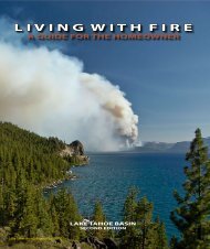 Living With Fire - Tahoe BMP