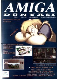 Amiga Dunyasi - Sayi 31 (Aralik 1992).pdf - Retro Dergi