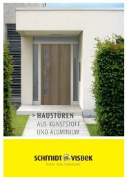 PDF &quot;Gestellpool&quot; - Schmidt-Visbek Fenster &amp; Türen