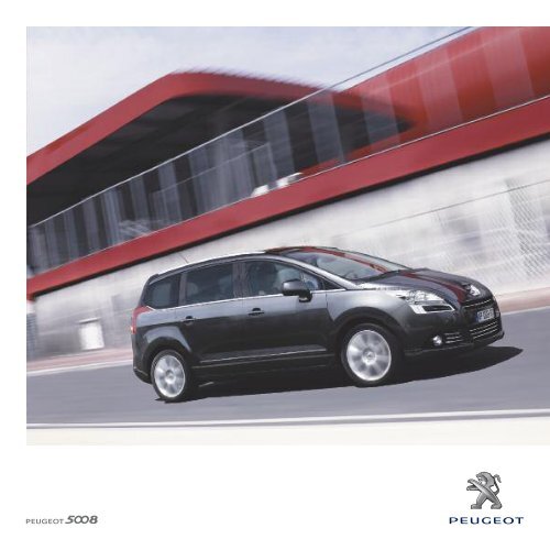 Peugeot 5008 Brochure - S G Petch