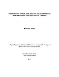 The relationship between job satisfaction and job performance