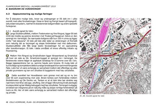 a. fastsatt planprogram for breivoll-/ alnabruområdet