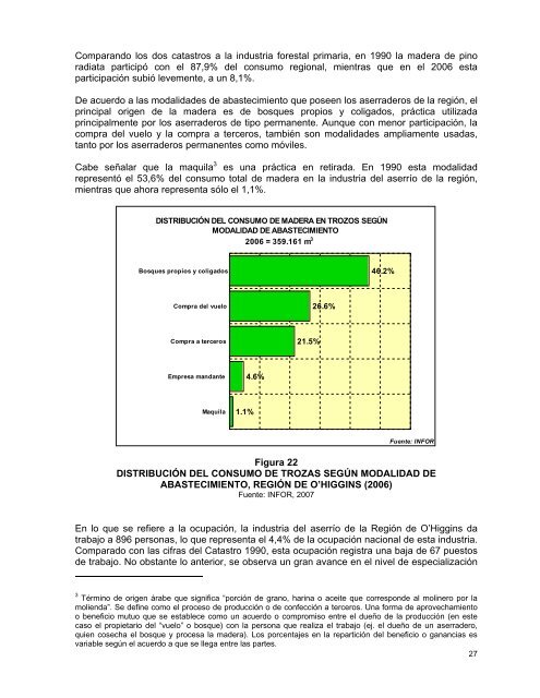 LÃ­nea Base de InformaciÃ³n del Sector Forestal de las ... - Inicio